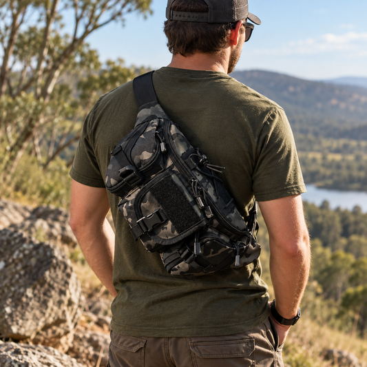 Anti-Radiation Sling Bag | Compact Crossbody Phone & Tablet Bag